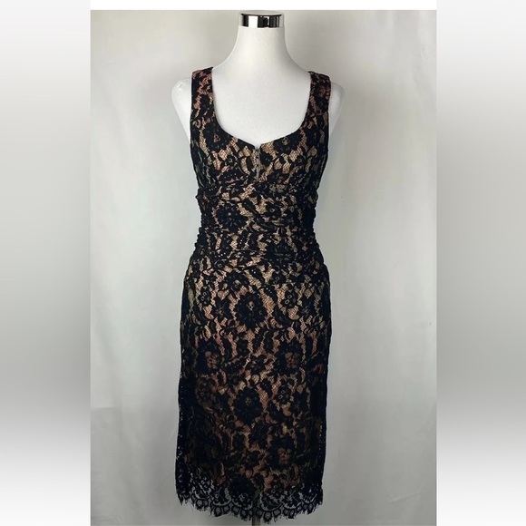 Nanette Lepore Women’s Black Lace Shift Dress size‎ 4 (5) - Picture 1 of 6